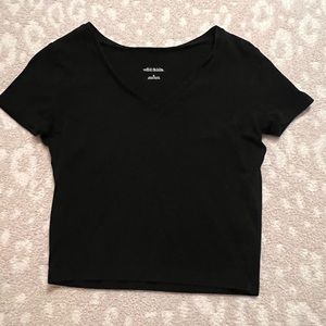 Basic black tee
